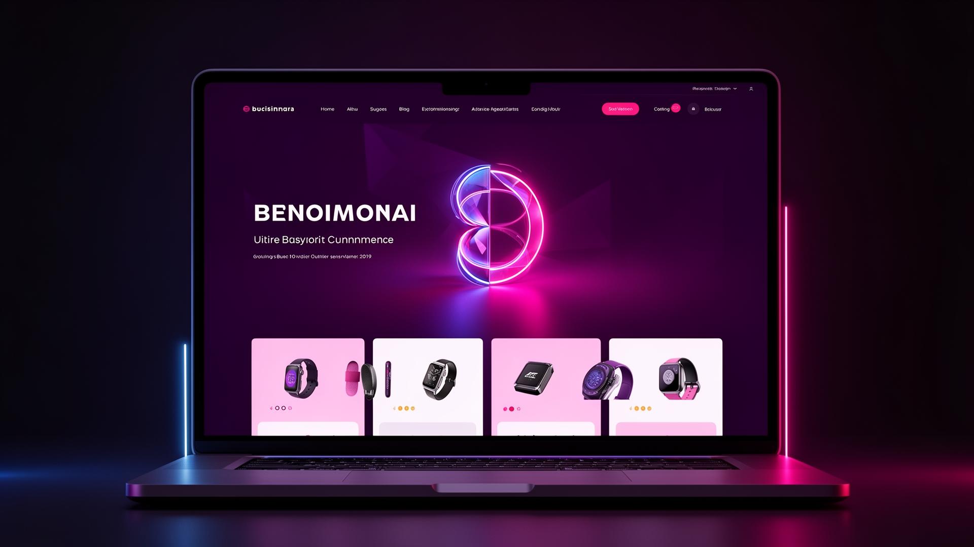 Ejemplo de diseño web profesional por Andama Design