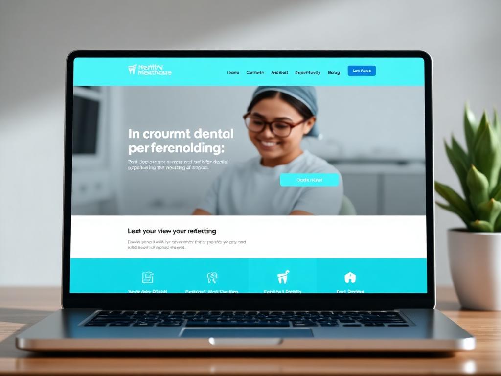 Diseño web Clínica Dental por Andama Design