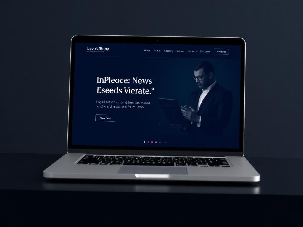 Diseño web Estudio Legal por Andama Design