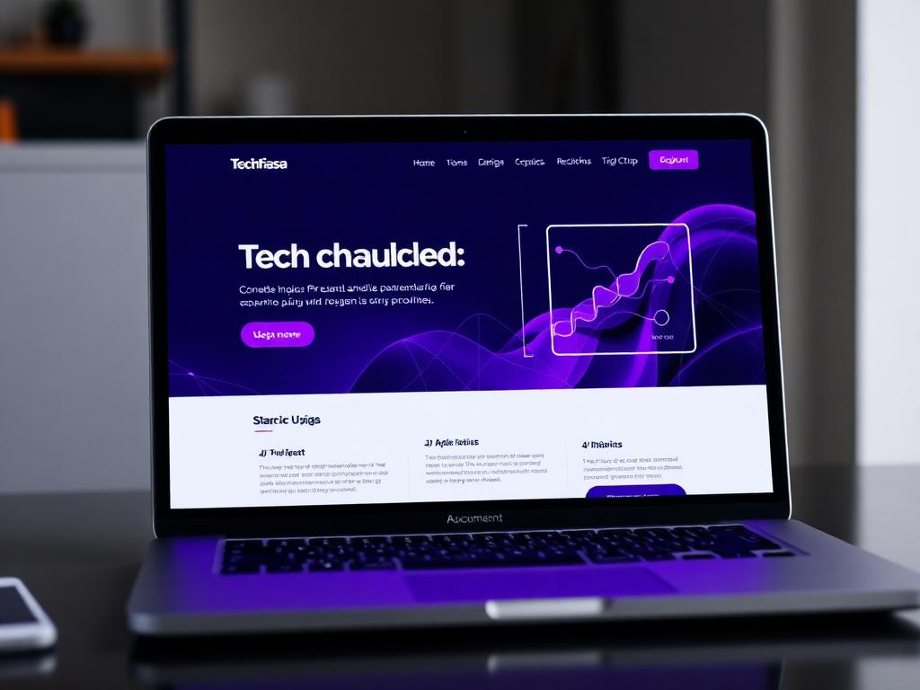 Diseño web Consultoría Tech por Andama Design